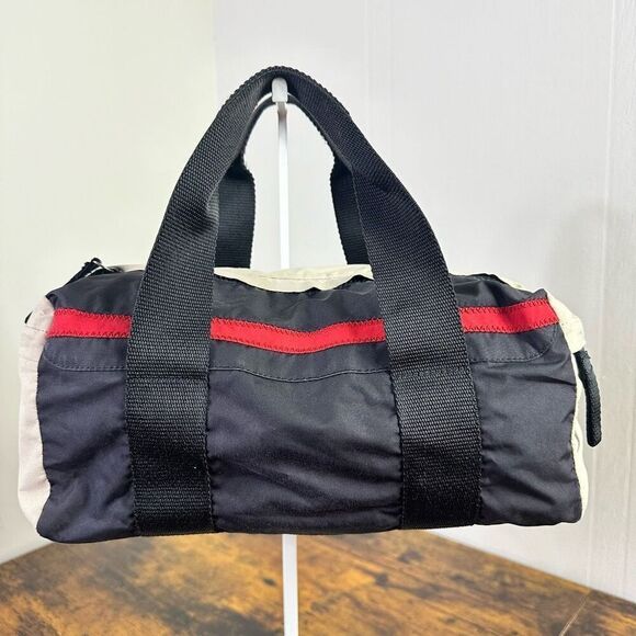 Prada Sport Tessuto Nylon Satchel Mini Duffle Top Handle Bag